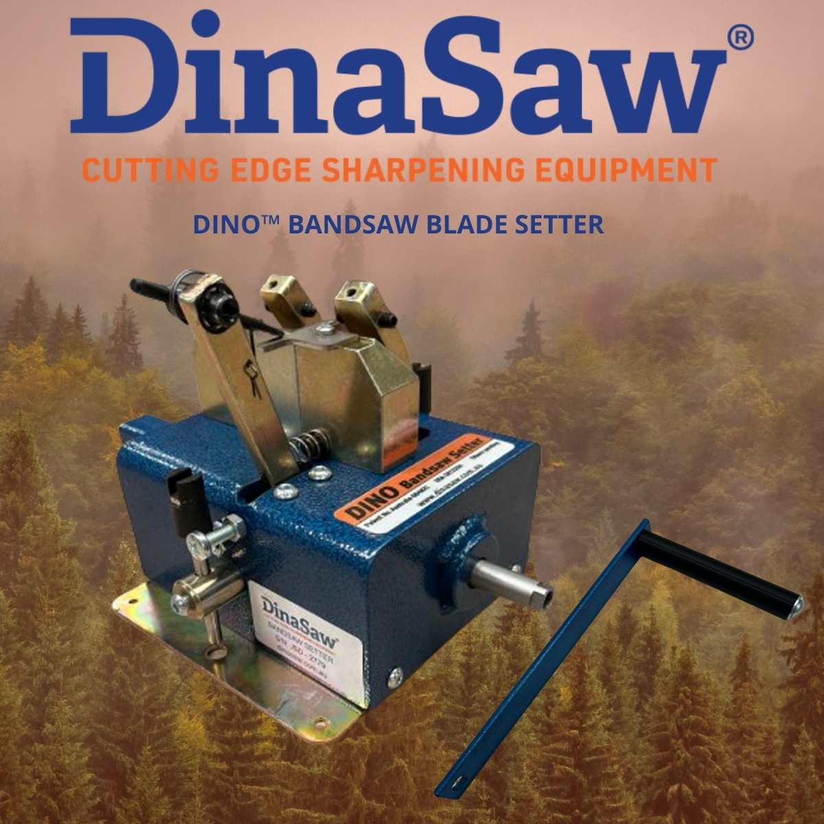 DinaSaw®  Dino™ Bandsaw  Blade Setter - Aussie Made