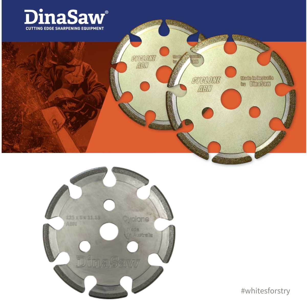 DinaSaw®  ABN Sharpening Discs