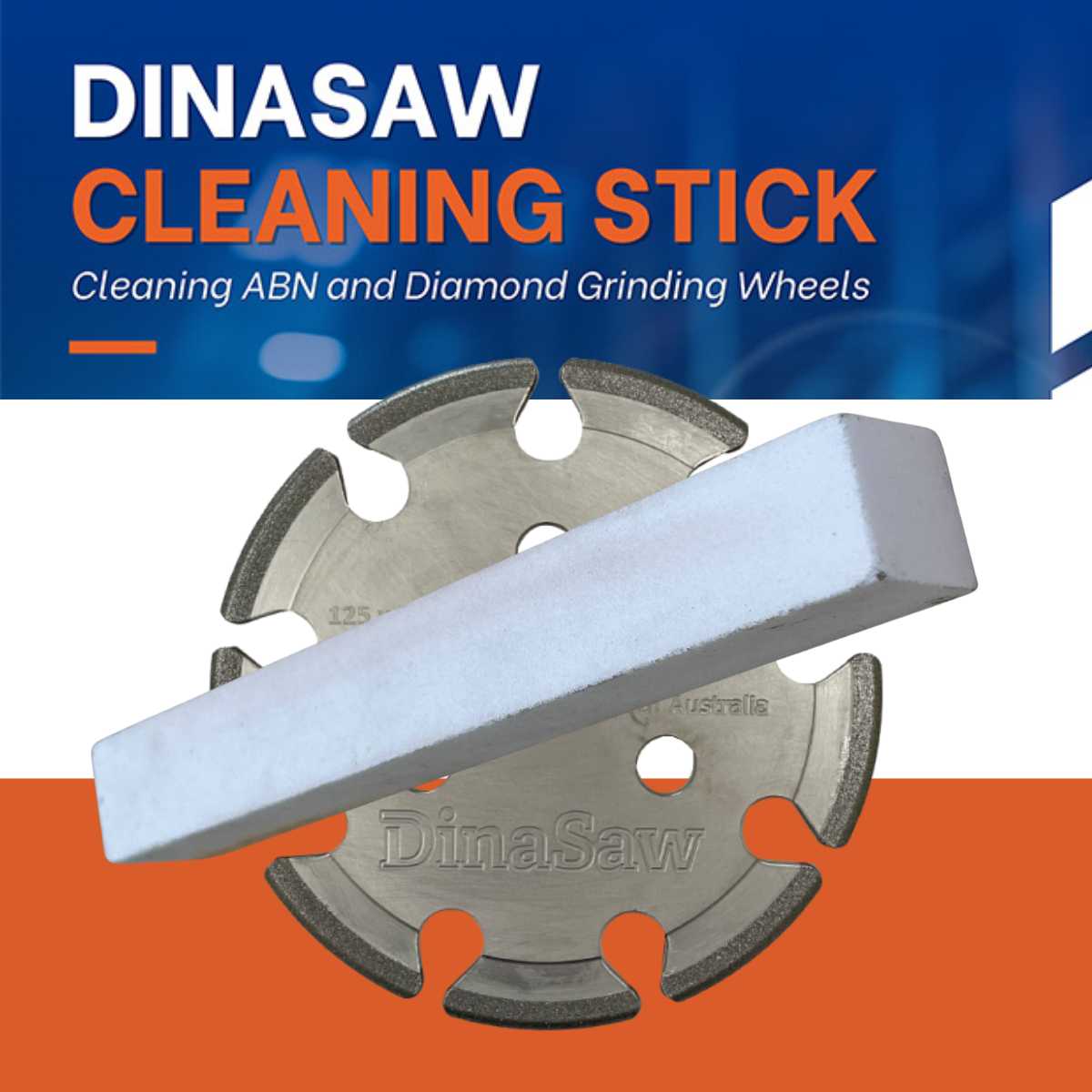 DinaSaw®  Disc Cleaning Stick (Silicone Carbide)