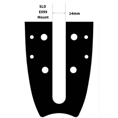 GB ProTop Titanium Chainsaw Bar 3/8" .063" SLD E099