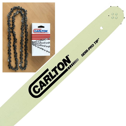 Carlton Chainsaw Bar + Chain Combo 18" 3/8 .058 - Husqvarna, Whites Forestry Equipment, Strzelecki Trading