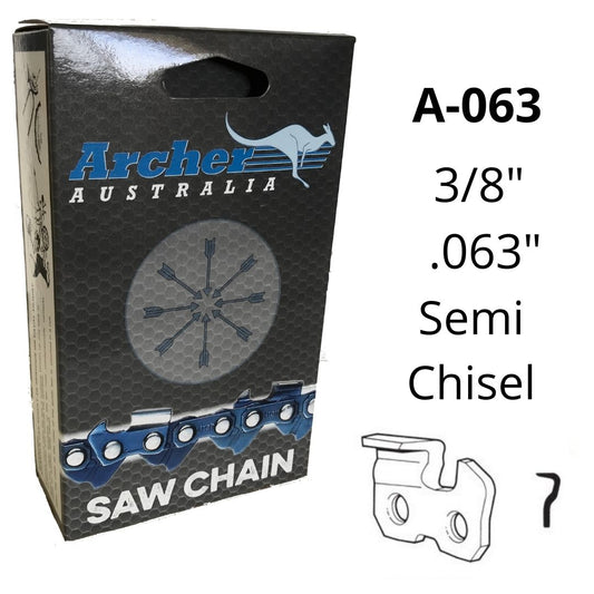 Archer 3/8" .063 Chainsaw Chain for Stihl