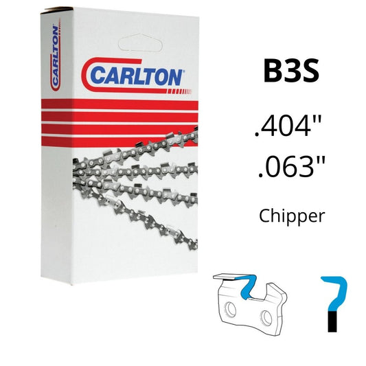 Chainsaw Chain CARLTON® .404" .063" Chipper