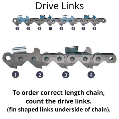 Oregon 75EXL PowerCut™ Saw Chain 3/8" .063" Full Chisel