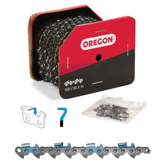 Oregon 73RD VersaCut™ Ripping Saw Chain 3/8" .058" 100ft Micro Chisel®